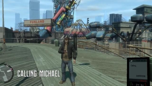 Gta4怎么输入电话号码