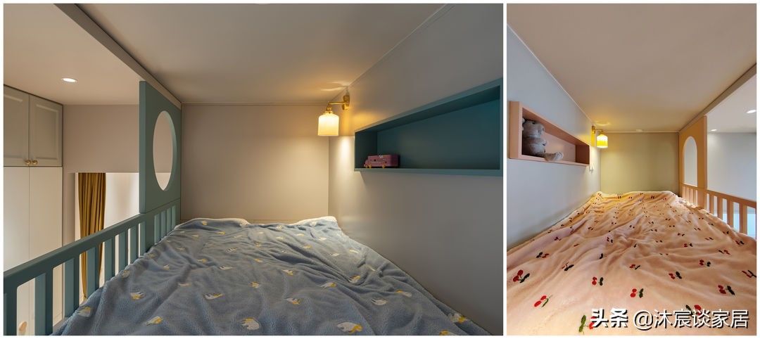 高低床|佩服!她把仅55㎡的家重新改造,有“4室”两卫,老破小逆袭成功