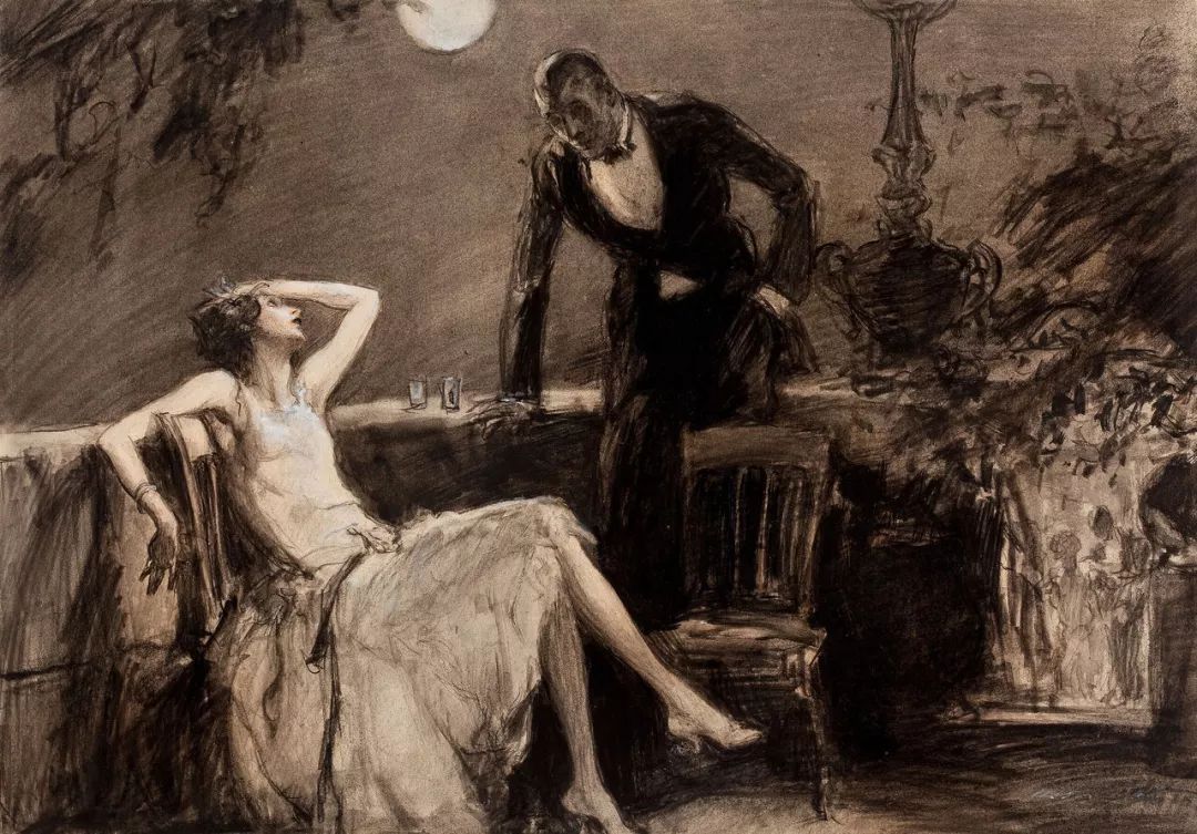 上流社会@美国最伟大的插画家,记录了上流社会的男男女女纸醉金迷的情景