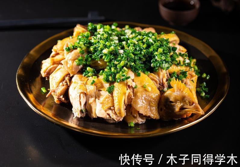 多汁|葱油鸡,一道做法简单的广东名菜,葱香十足,鲜嫩多汁又好吃