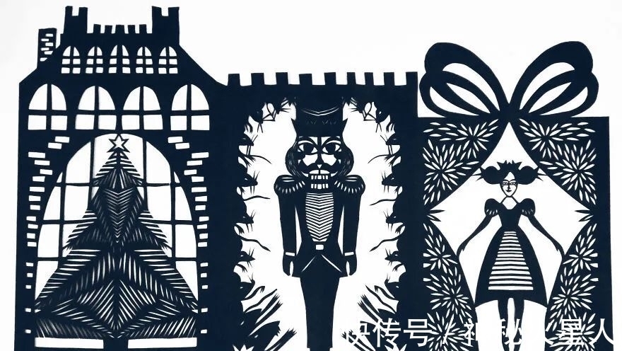 弗里达$她的剪纸作品太有想象力了!夸一句精美绝伦,一点也不过分