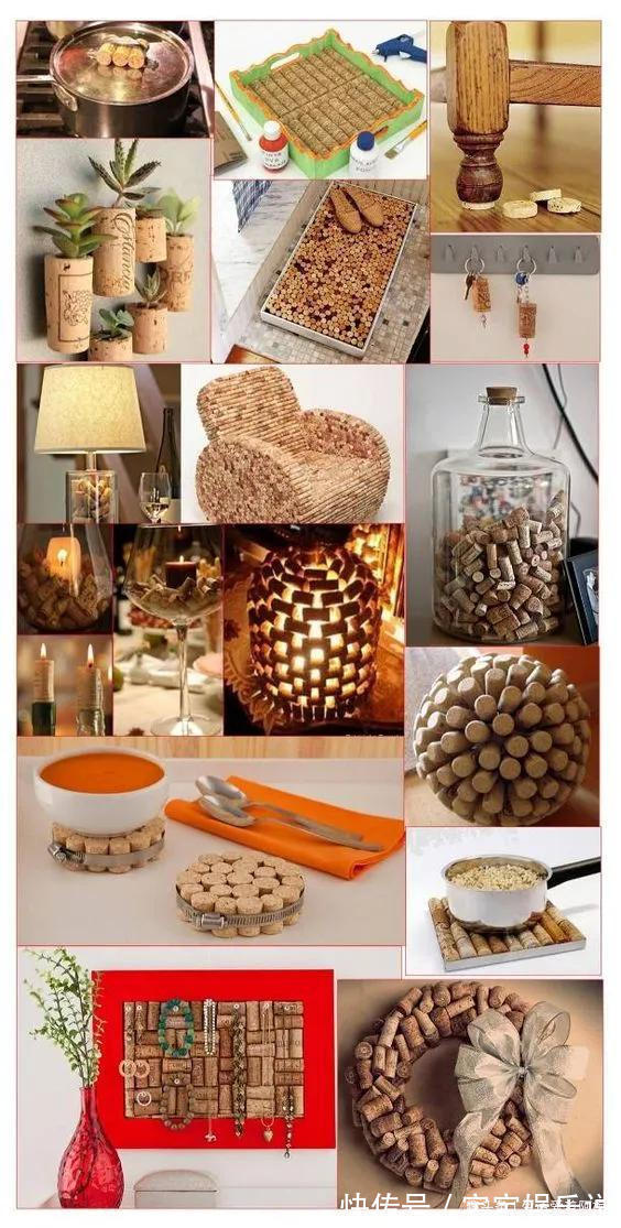 软木塞|一个木塞百种姿态，酒瓶塞攒起来搞创意，一个不嫌少，再多不算多