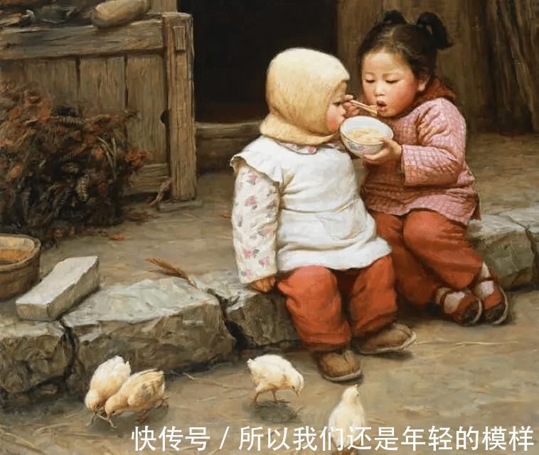 中国农村&绝对硬实力,火遍全球的油画作品,承载了一代人的深刻记忆,张张感人至深~