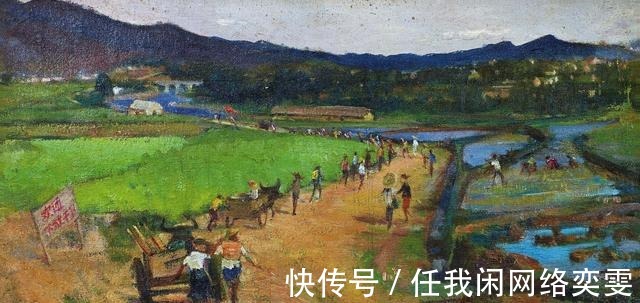 画家$怀旧60年代的画里中国（16）