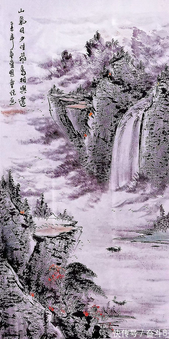 书画艺术@百年巨匠·传世名家 童悦(童爱国)——作品灵动秀雅 清淡高远 惊才风逸