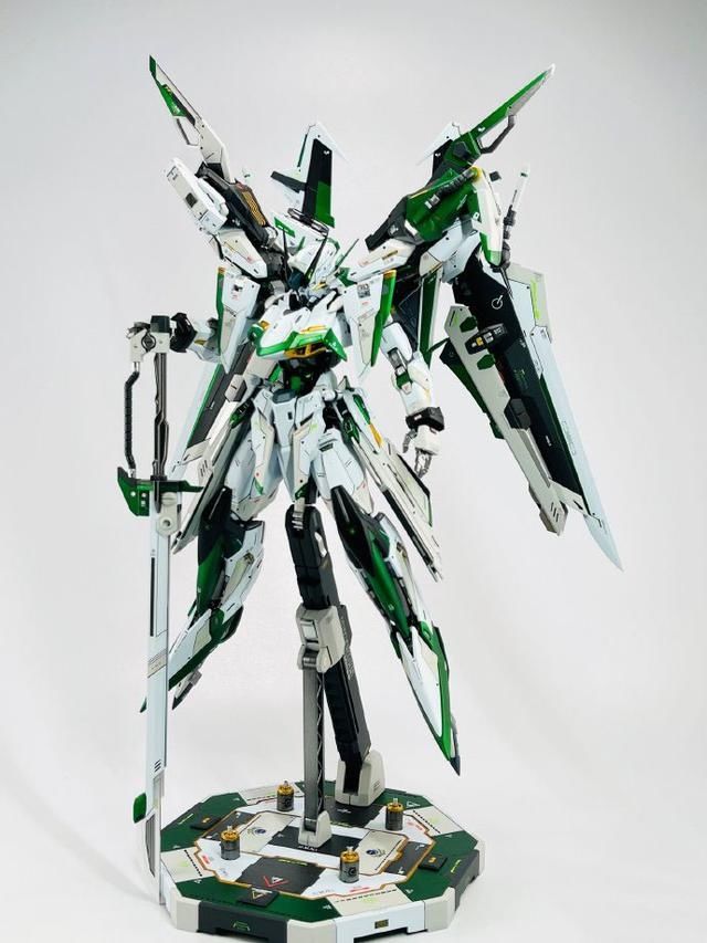 天蚀|四合一改造，暗黑圣剑天蚀高达模型