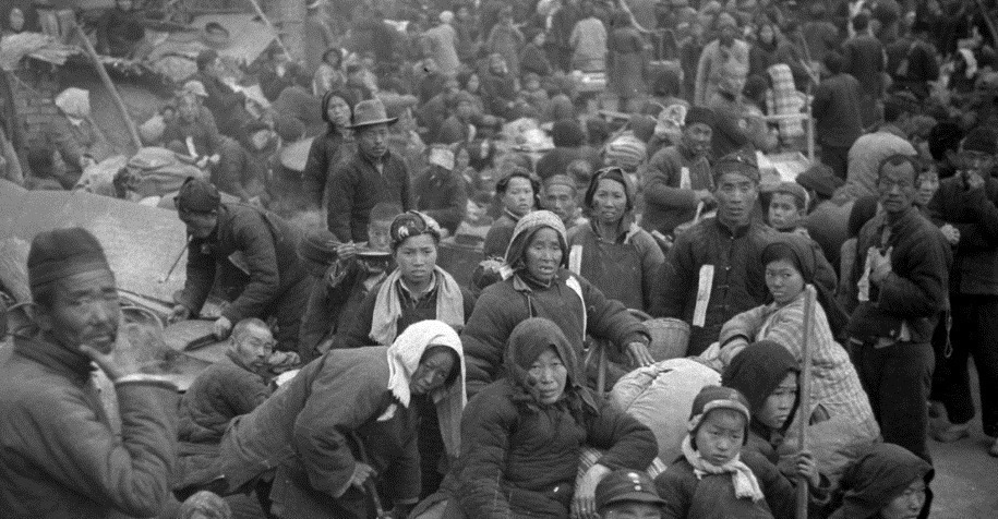 曲辕犁@古代闹饥荒时,为何百姓放着河里的鱼虾不抓,反而吃草根啃树皮?