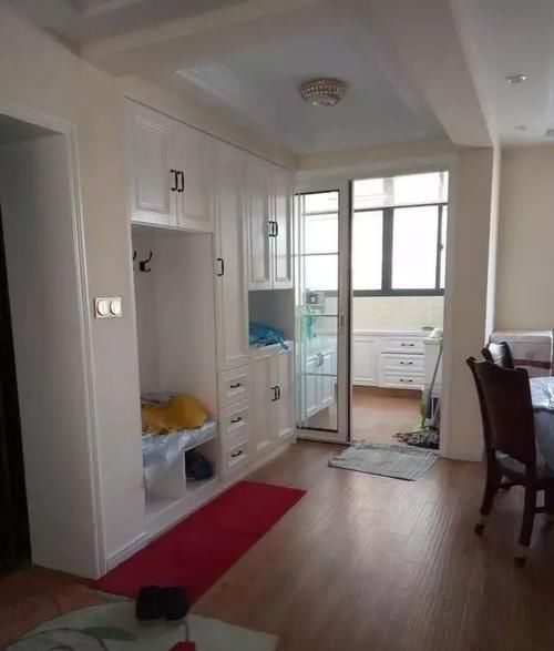 柜子|123平新房花了19万,柜子包工包料用4万,邻居参观后都赞不绝口!