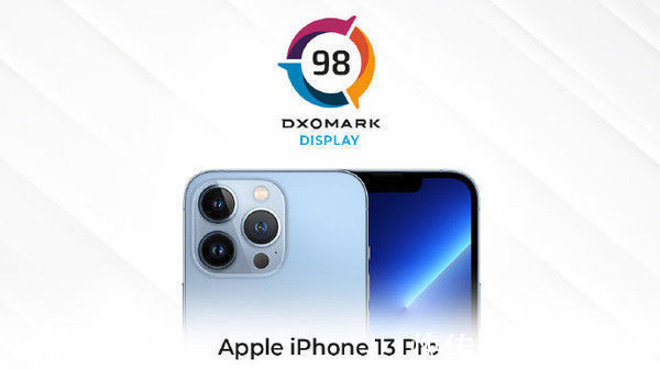 iphone|iPhone 13 Pro DXOMARK屏幕得分公布：98分 排第二