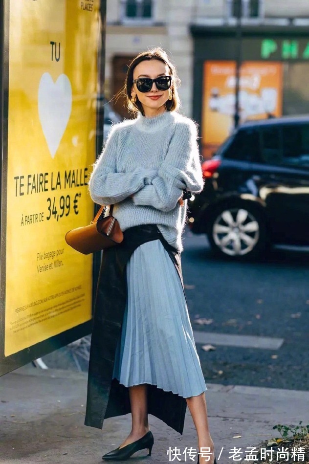 白色裙|百褶裙,好看又好搭,教你解锁花样穿法