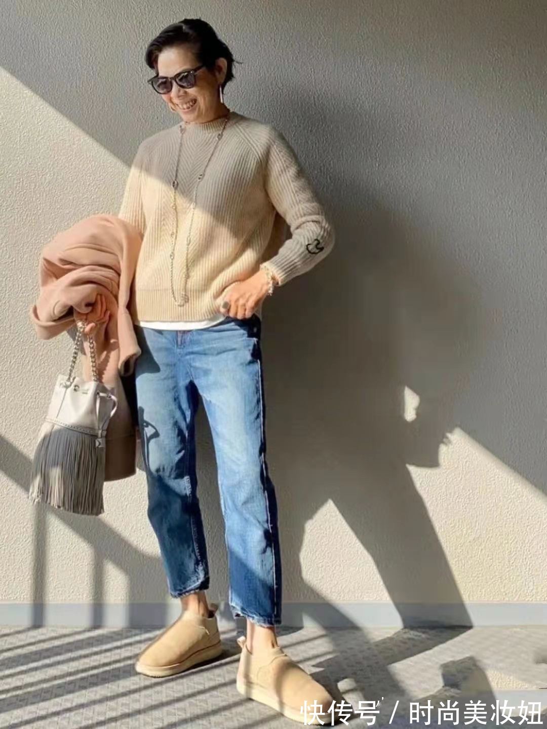 搭配|身高150+,58岁,她靠穿搭“逆龄”,是中年小个子不能错过的搭配
