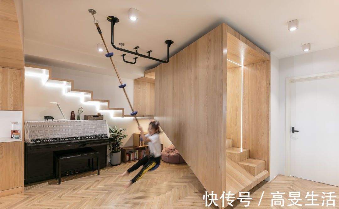 改造|完美改造术，她让“鸡肋”空间变成“鸡腿”，温馨的亲子宅香极了