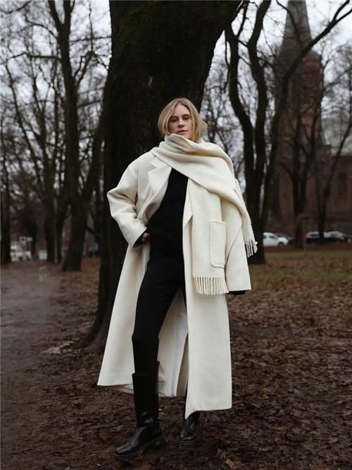 今年大衣越长越时髦！身高仅158的女生，穿上这几款，显高有气质