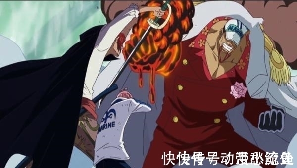 四皇|海贼王:霸王色缠绕设定一出,才知道赤犬也怂红发的真正原因