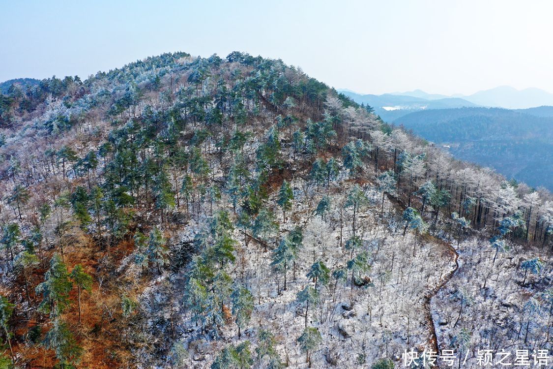 黄泥浆岗|宁波第二高峰，雪国风光，雾凇奇观