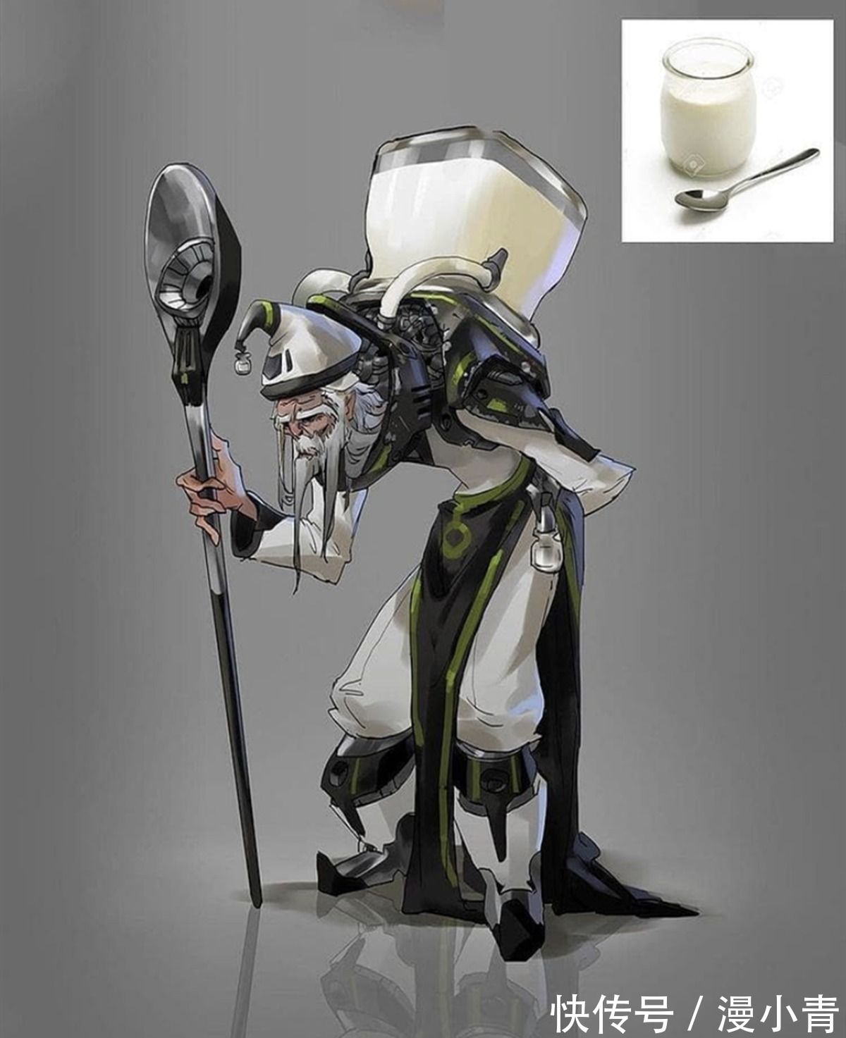 二次元|厨房总动员,当熟悉的食物变成二次元形象,他们是准备罢工了吗