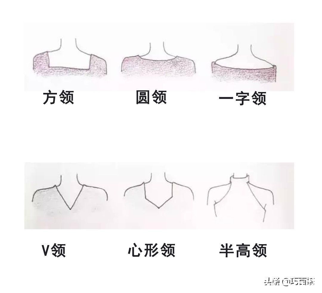 穿搭|穿搭时不时髦看细节！根据脸型选择衣领，魅力提升好多倍