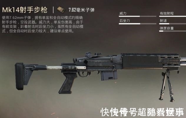 mk14|5把空投枪，这把枪最全能，却几乎没有人会选择捡它