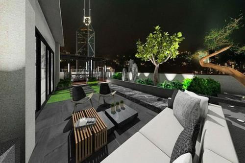 高奢风|956平精品别墅空间，张力线条造型剪裁，黑白搭配现代高奢风