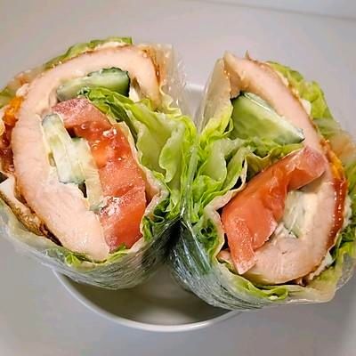 低卡料理：蔬菜三明治