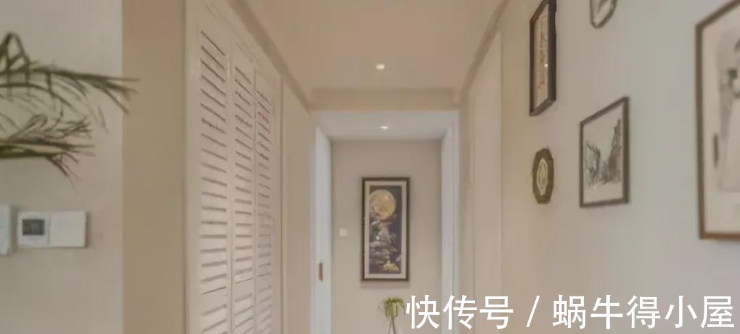 抽屉|110平新房装修超漂亮,头次见阳台隔断这样设计,卧室收纳最明智