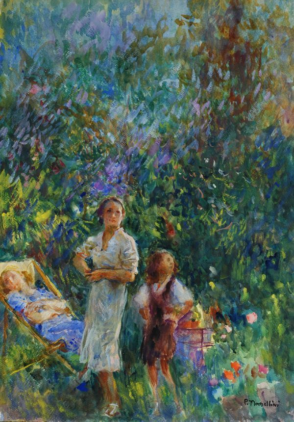 绘画$意大利画家普林尼的绘画,色彩太美了!