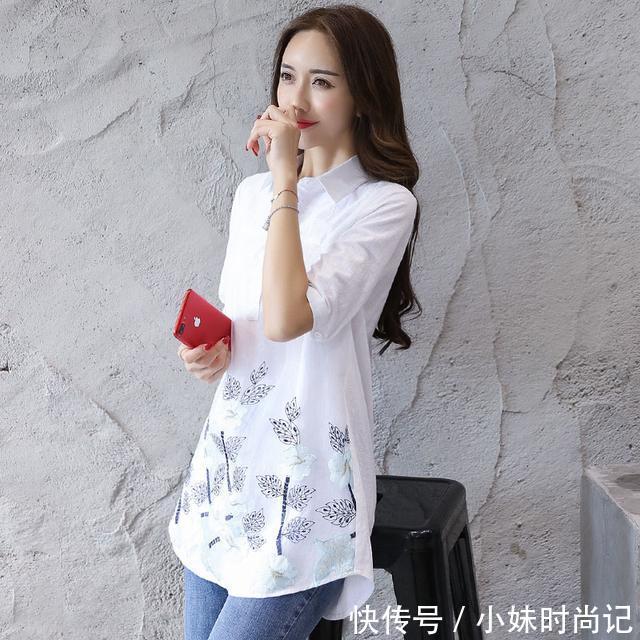 美美|今夏流行这样的小衫,适合30-40岁的女人,走到哪里都美美的