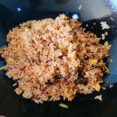 快手|快手雪菜蛋炒饭