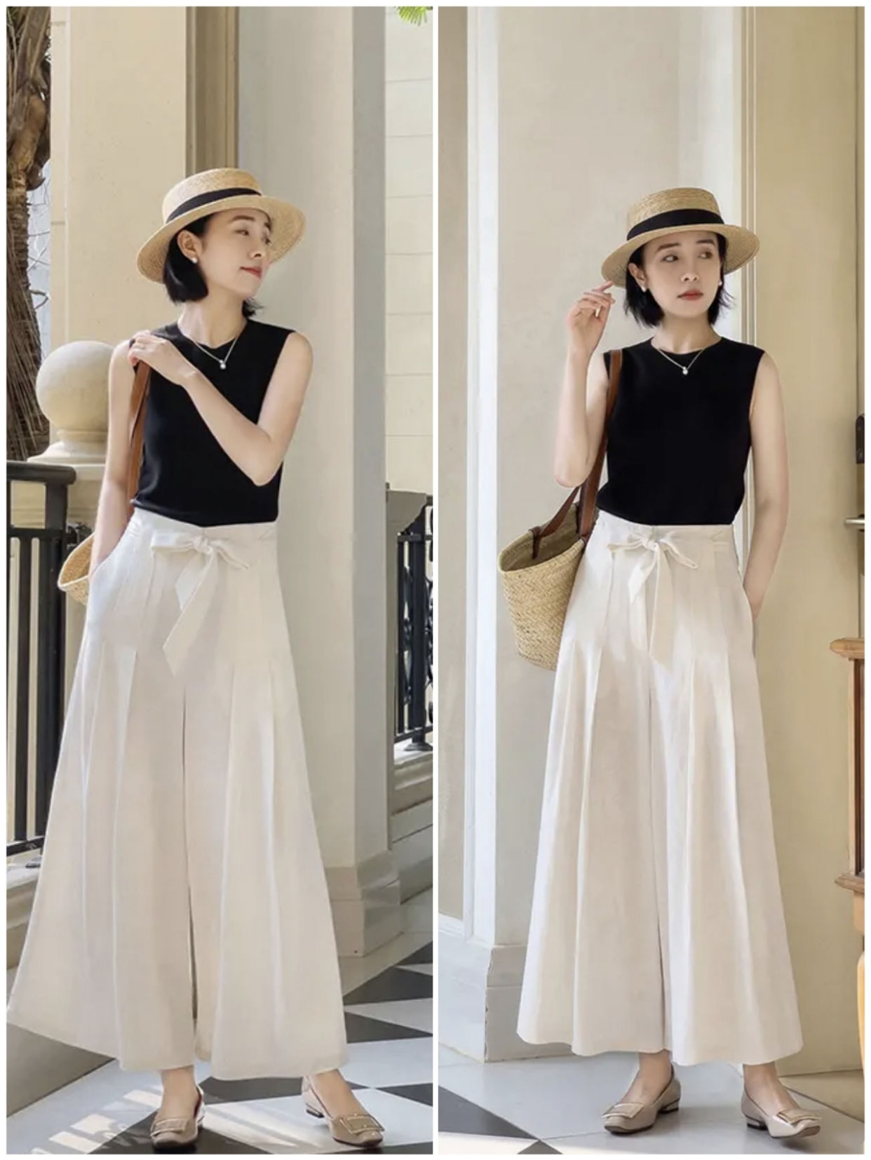 穿搭|“白裤子”怎么穿不普通？学会这些穿搭技巧，美得优雅温柔又高级