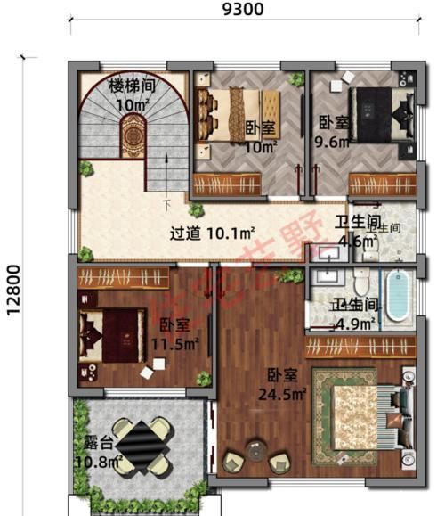 图纸|老妈选了2套农村自建房三层别墅图纸,造价只要25万,哪套好看