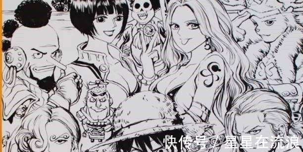 布鲁克|十年后的草帽一伙,路飞满身伤痕,索隆长发飘飘,布鲁克发福了