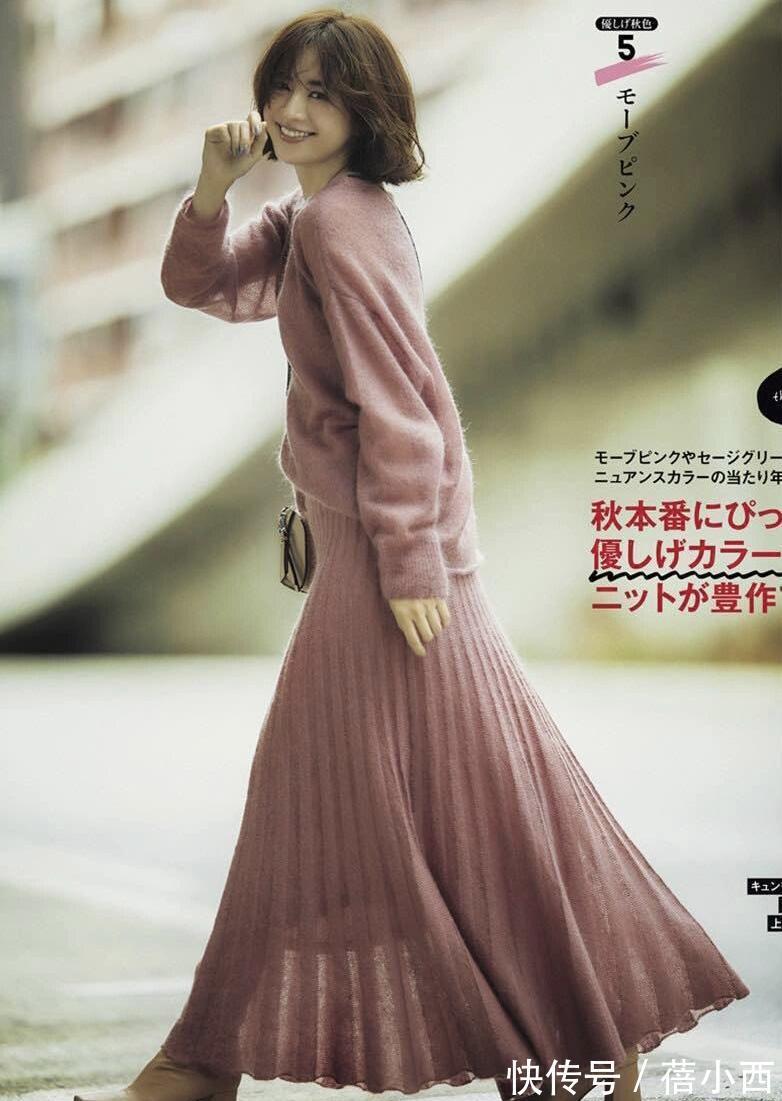 个子们 日本时髦精的毛衣高阶穿搭法来了!get这些技巧,轻松化身女神