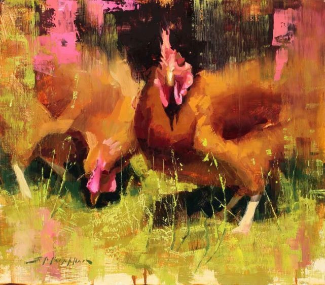 杰里·马克汉姆&动物锦集,加拿大画家杰里·马克汉姆作品欣赏