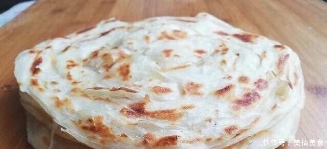 早餐教你做层层酥脆的煎饼,5分钟出锅,孩子说比鸡蛋饼还好吃