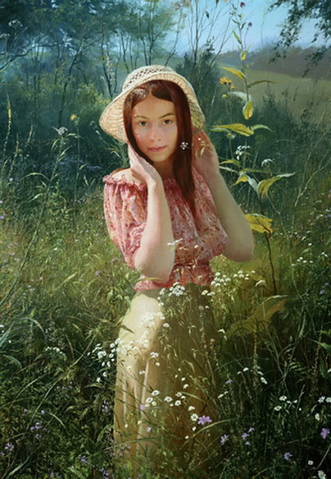 喀拉刨柯#乌克兰画家喀拉刨柯唯美油画,看了真享受!