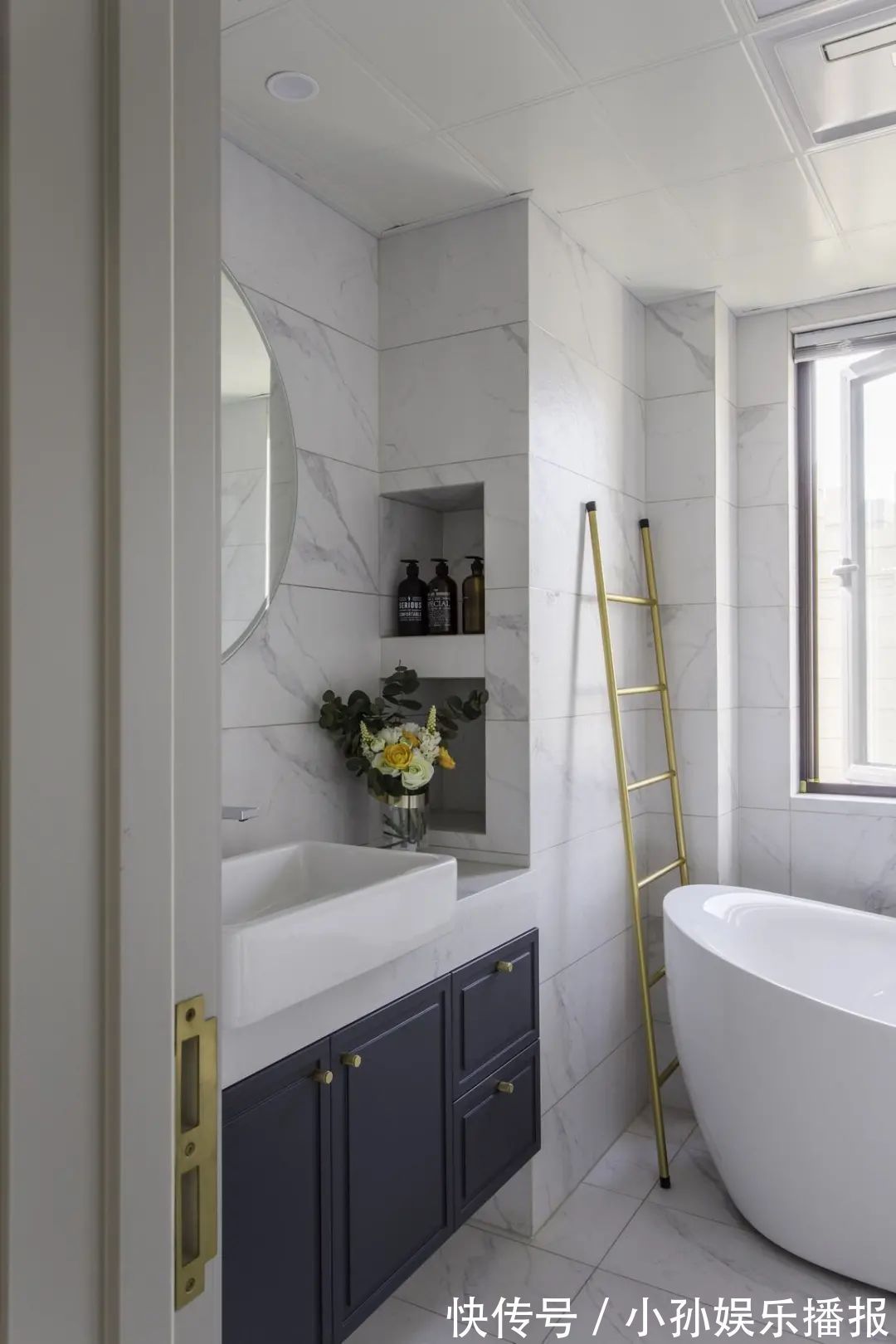 装饰画|180㎡浪漫小窝，蓝与粉、灰与白，优雅情趣，轻松舒适