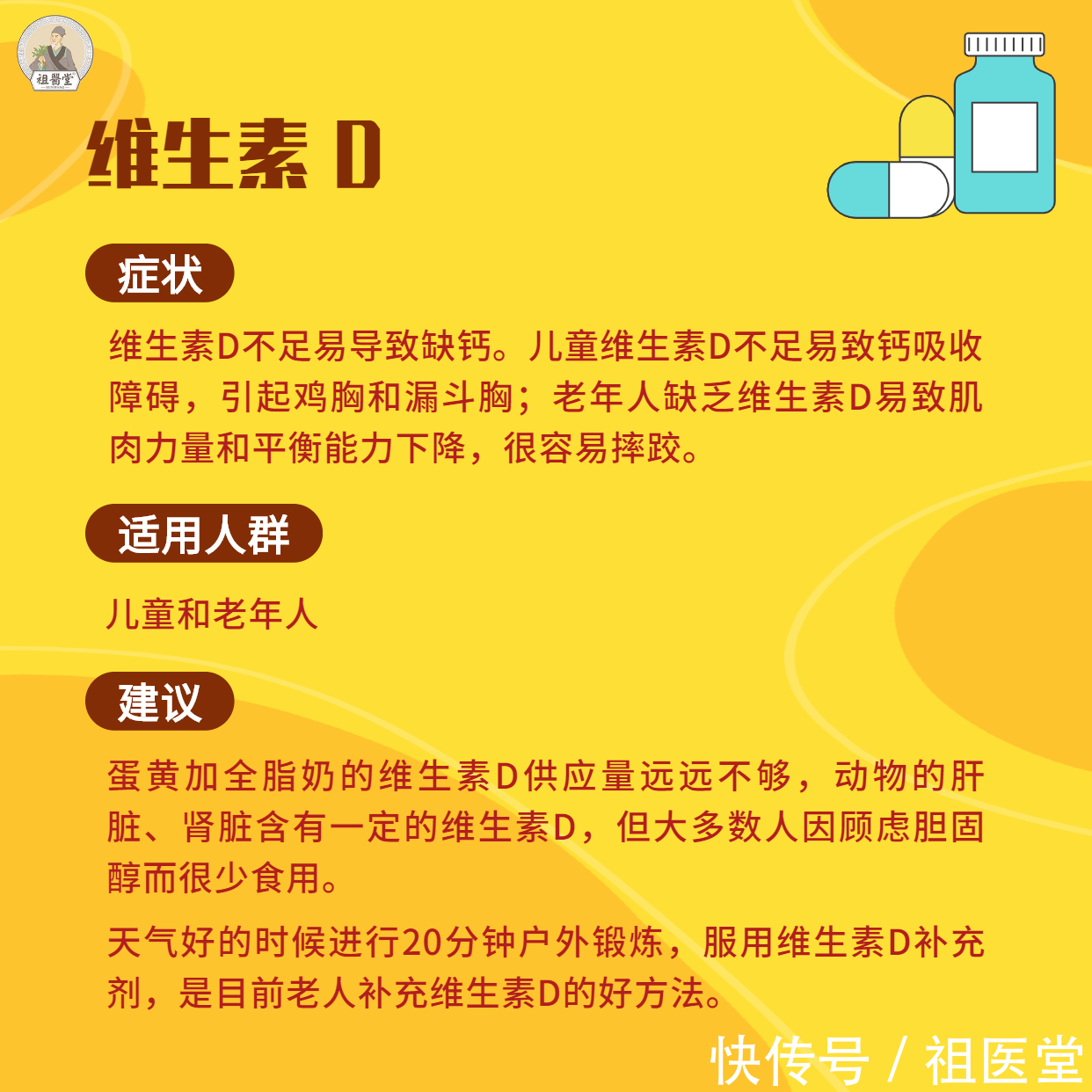 祖医堂|维生素别乱吃!祖医堂科学补充维生素指南!看你缺少哪一种?