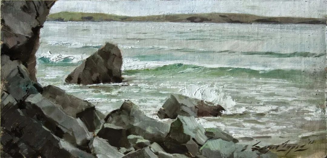 艺术学院!两次入选年度沙龙的决赛,他的画到底美在哪里?