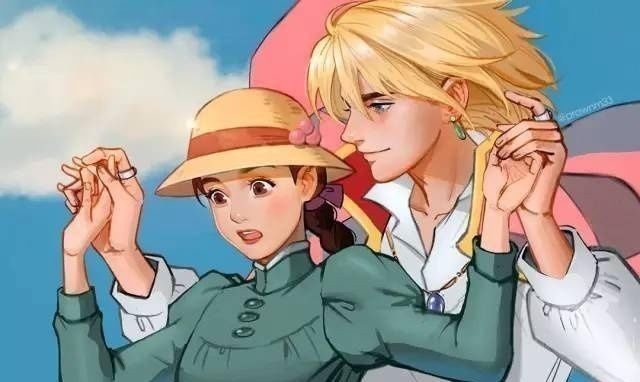 哈尔|全球掀起吉卜力画画挑战,这还是你熟悉的哈尔和千寻吗