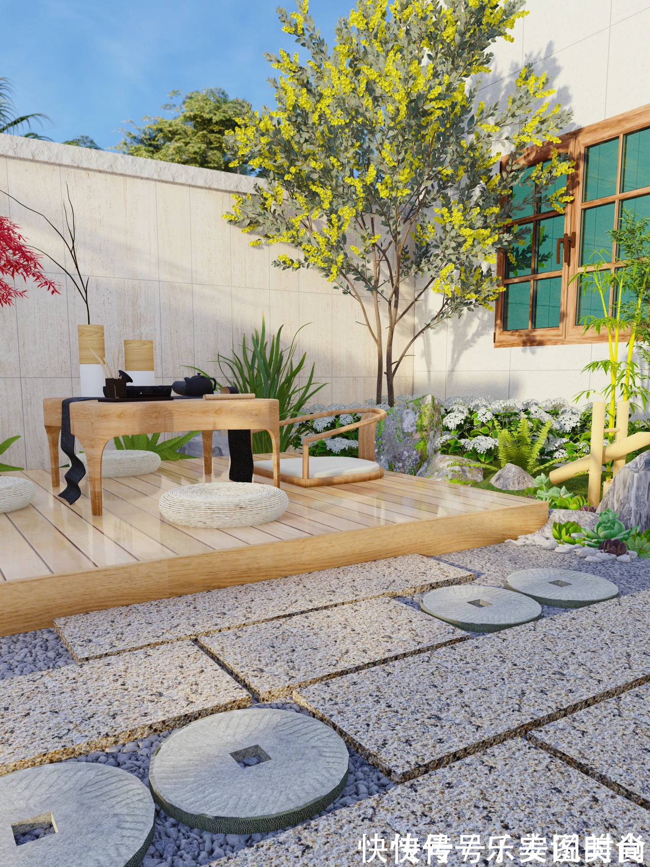 小花园|30㎡上下庭院如何设计？这种精致的治愈系现代风小花园，太好看啦