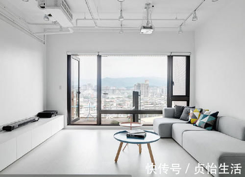 茶几|越来越多人选择纯白极简风设计,纯净的白色真舒服,岁月静好不过如此!