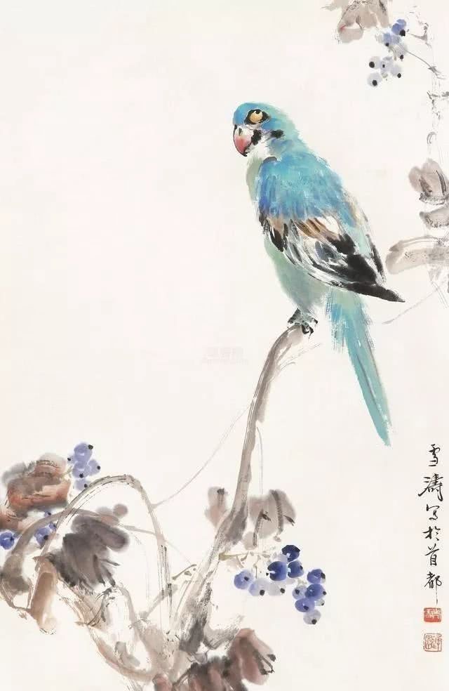 齐白石|为维持生计通宵赶画,把临摹当成一种创作