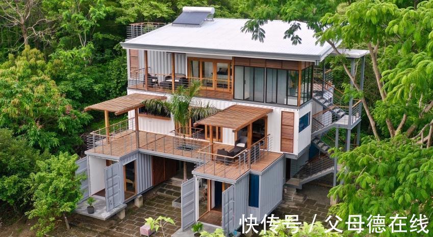 露台区|把5个货柜变135坪露台别墅,在森林中享受闲散隐居生活!