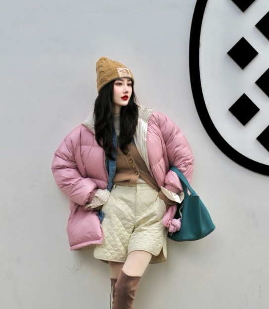 皮裤 羽绒服中用不中看?瞧潮人的个性穿搭,时髦又保暖,冬天穿正好!