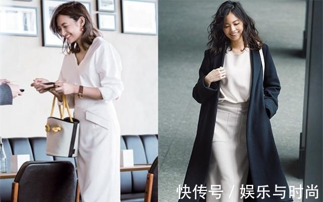 右图 穿来穿去还是白色最经典,除了单件穿搭,全身白色会更上档次!