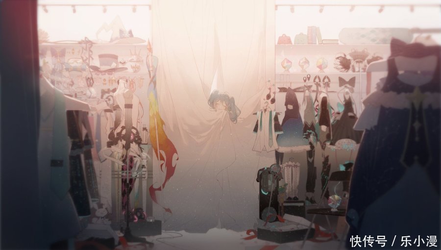 双马尾|画师笔下的初音未来,侧身、背影、三分身都很漂亮