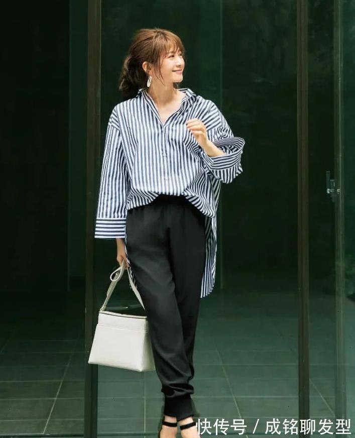 搭配|40岁女人一定要穿得优雅,学学这几组日系搭配,知性减龄又时尚