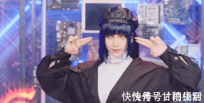 井野|还记得cos过比比东的崎娜吗这次又cos火影女团,C位井野最惊艳