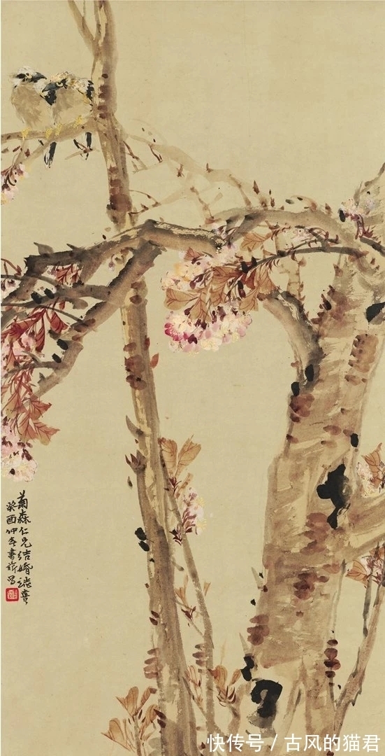 花鸟画!独特的魅力|张书旂花鸟画