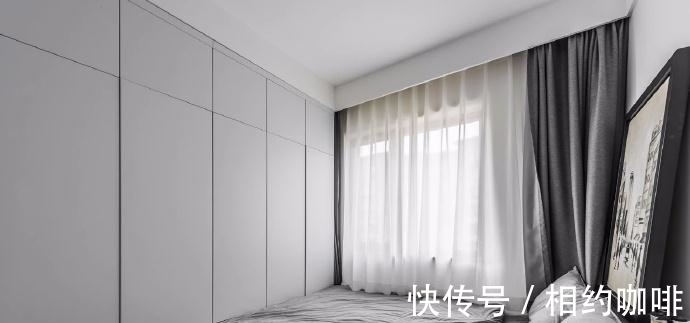 柜子|120平现代简约黑白灰搭配，经典重现的三居室